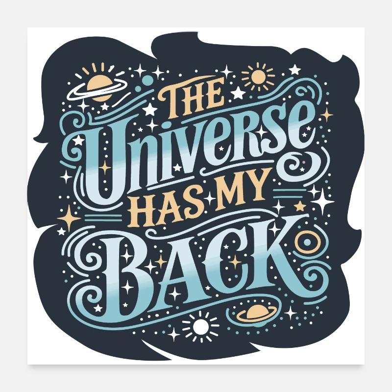 The Universe Poster 24" x 24" (60x60 cm)