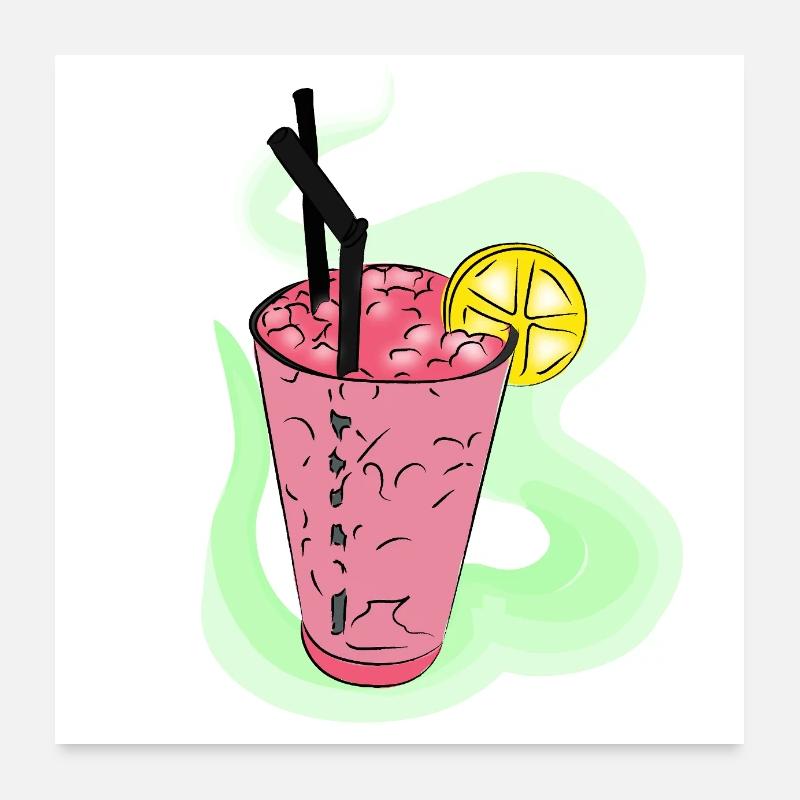 Summer Refreshment Poster 24" x 24" (60x60 cm)