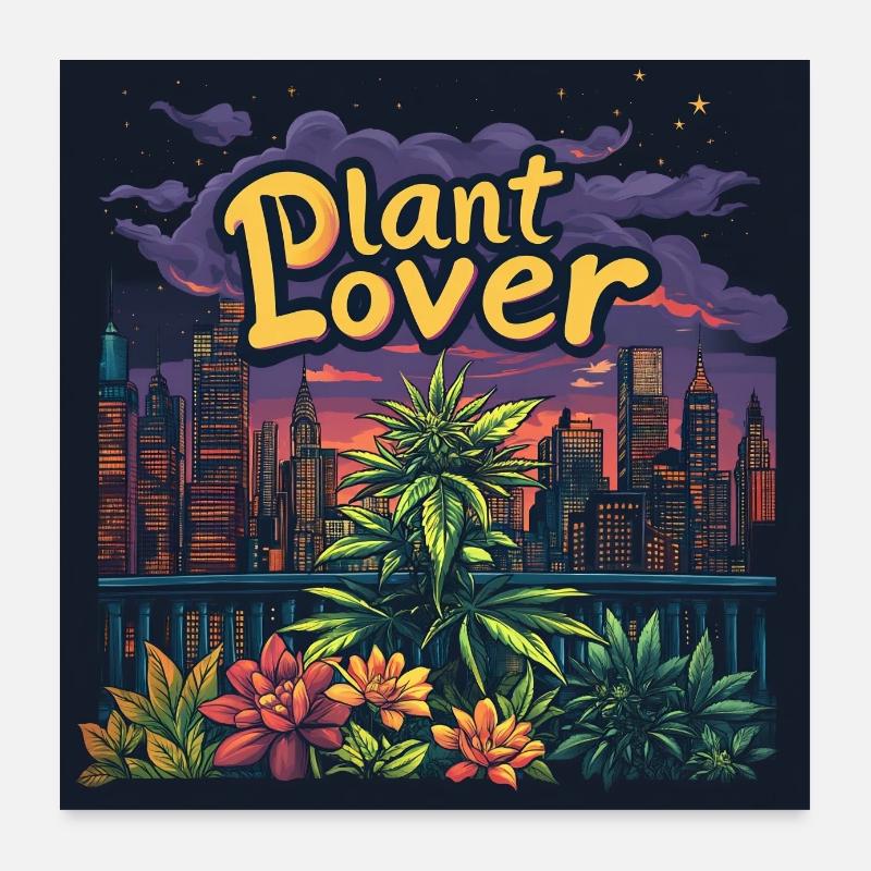 Canabis lover Nyc Poster 24" x 24" (60x60 cm)