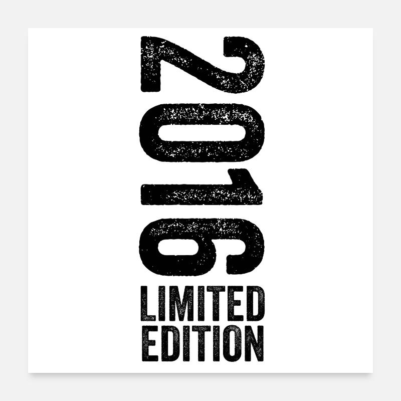 2016 Limited Edition Birthday Gift 2016 Poster 24" x 24" (60x60 cm)