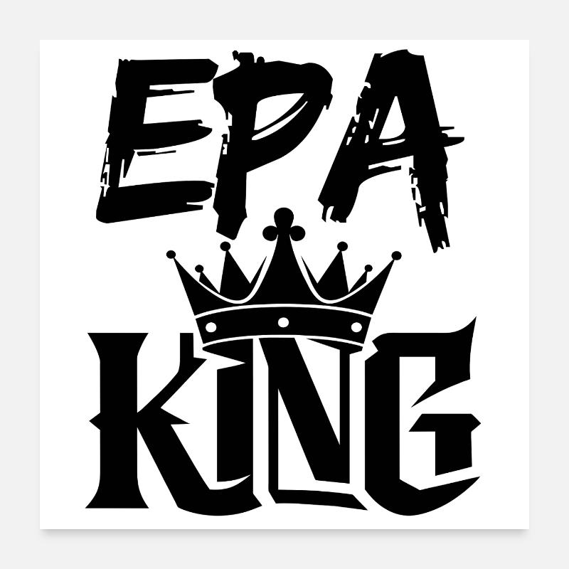 Roi EPA Poster 60 x 60 cm