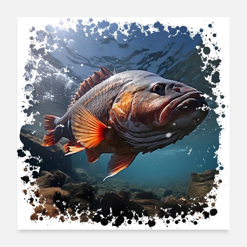 A capital perch Poster 24" x 24" (60x60 cm)