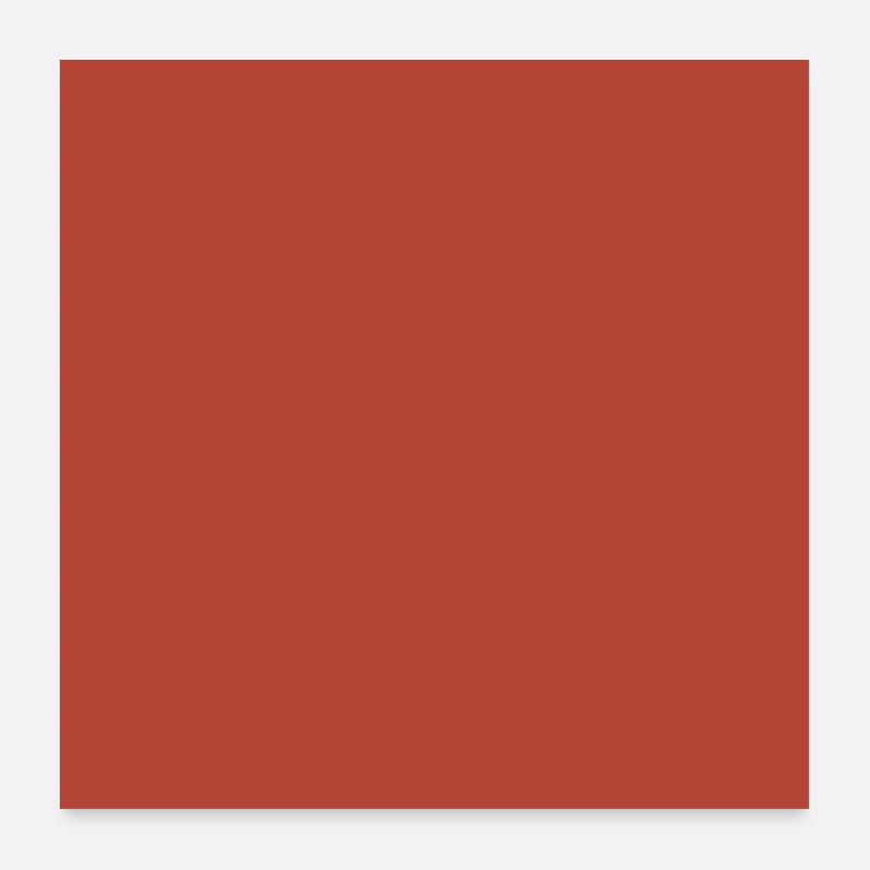Dark Red Square 5000x5000 px - Poster 24" x 24" (60x60 cm) - white