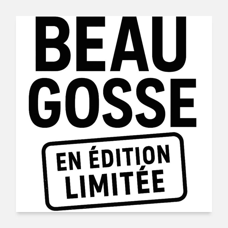 Handsome Limited Edition Poster 24" x 24" (60x60 cm)