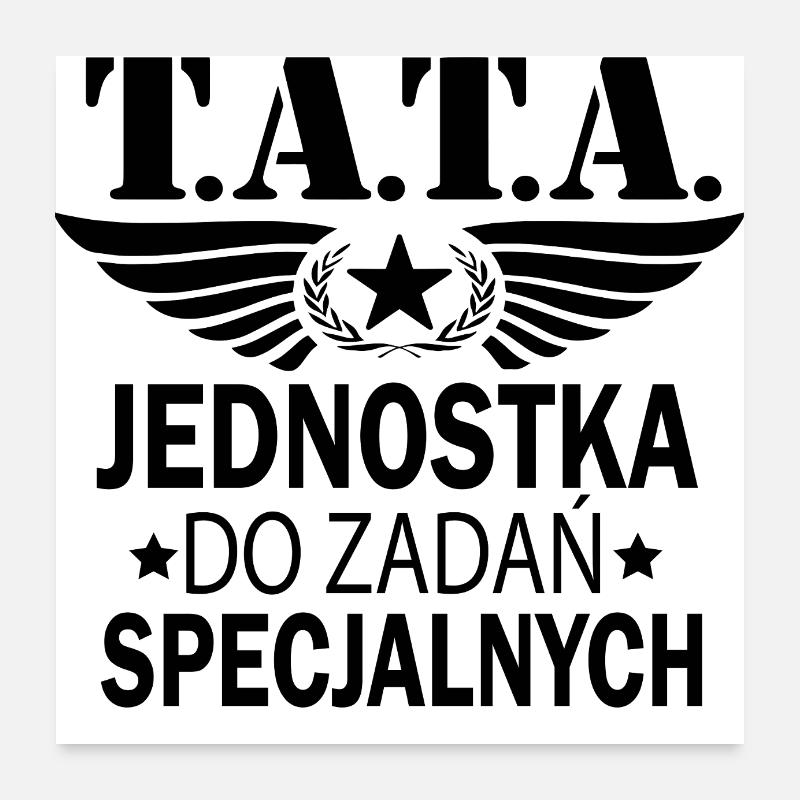 funny Father's Day gift for Dad Father Dad Poster 24" x 24" (60x60 cm)