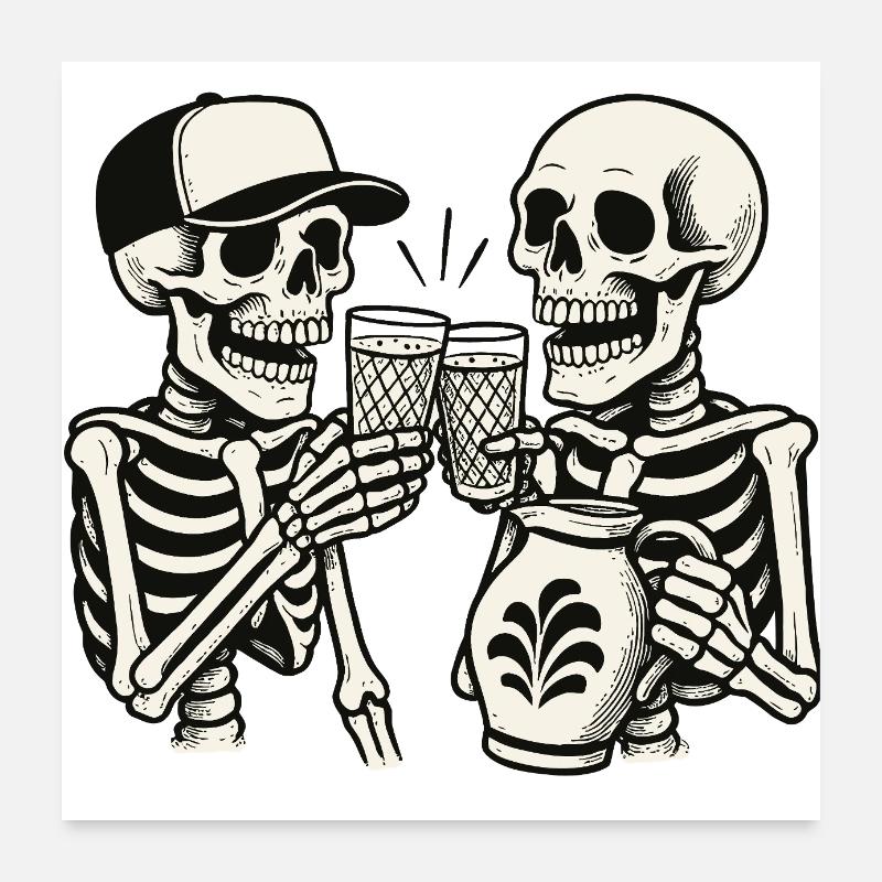 Bembel Buddies Poster 24" x 24" (60x60 cm)