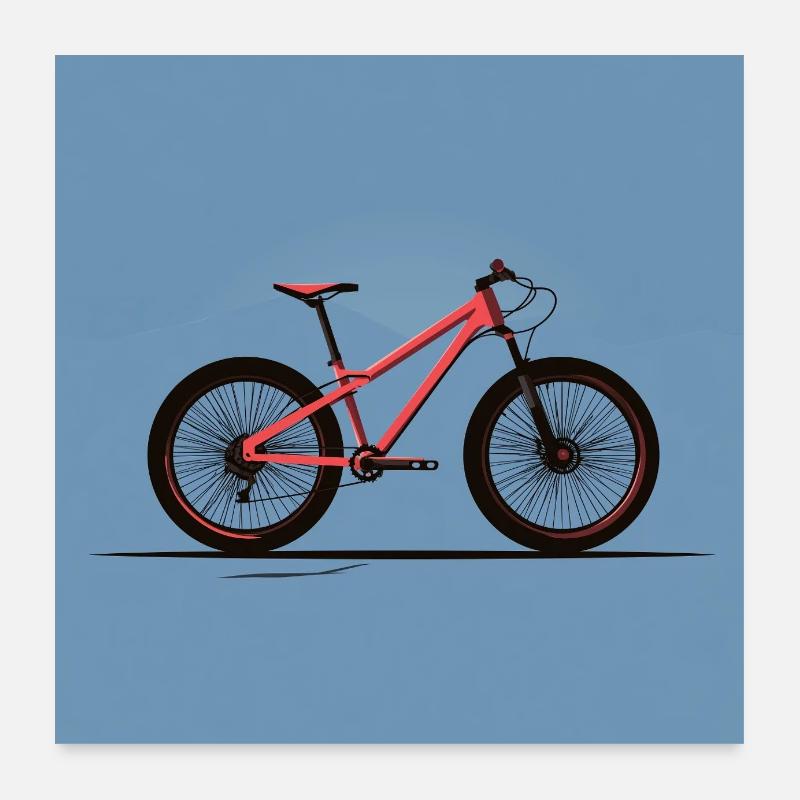 VTT élégant – design minimal Poster 60 x 60 cm