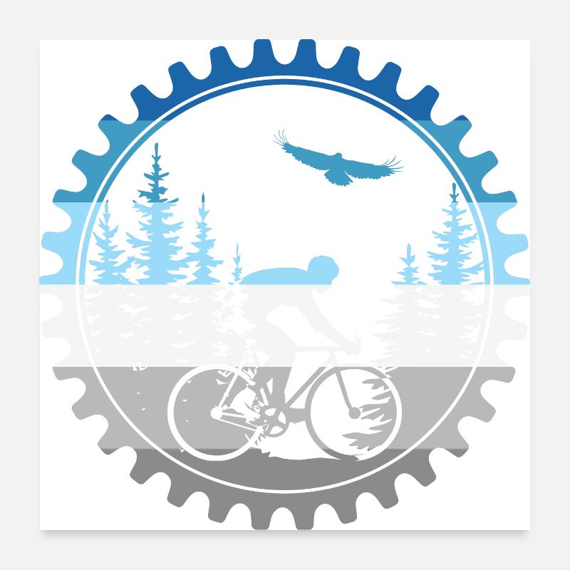 Bicycle Poster 24" x 24" (60x60 cm)