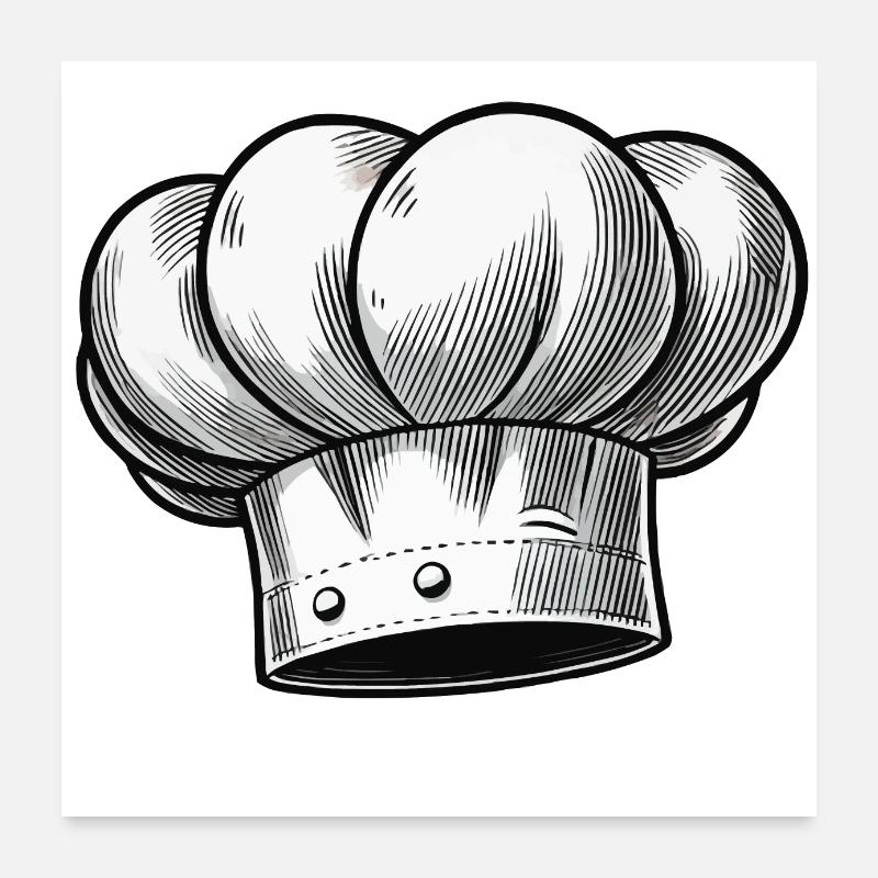 Toque Poster 60 x 60 cm