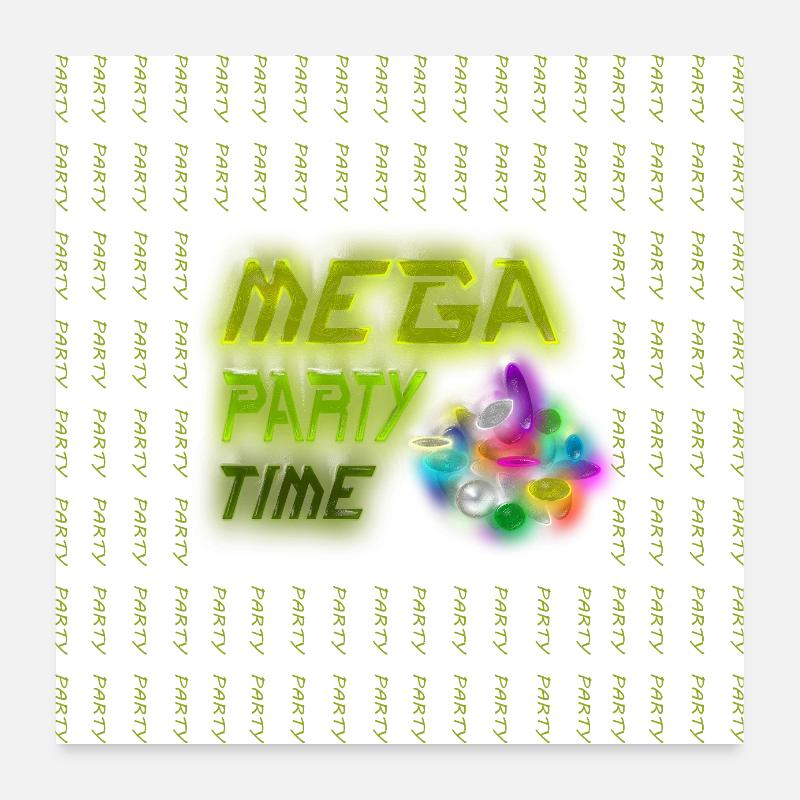 PARTEI Poster 60x60 cm