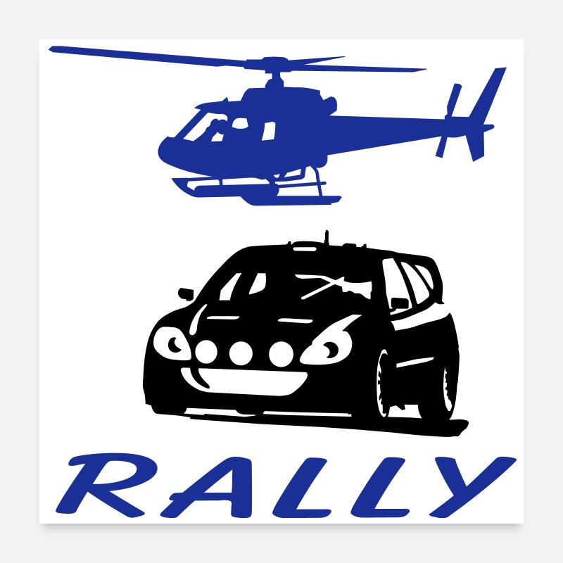 rally_1 Poster 60 x 60 cm