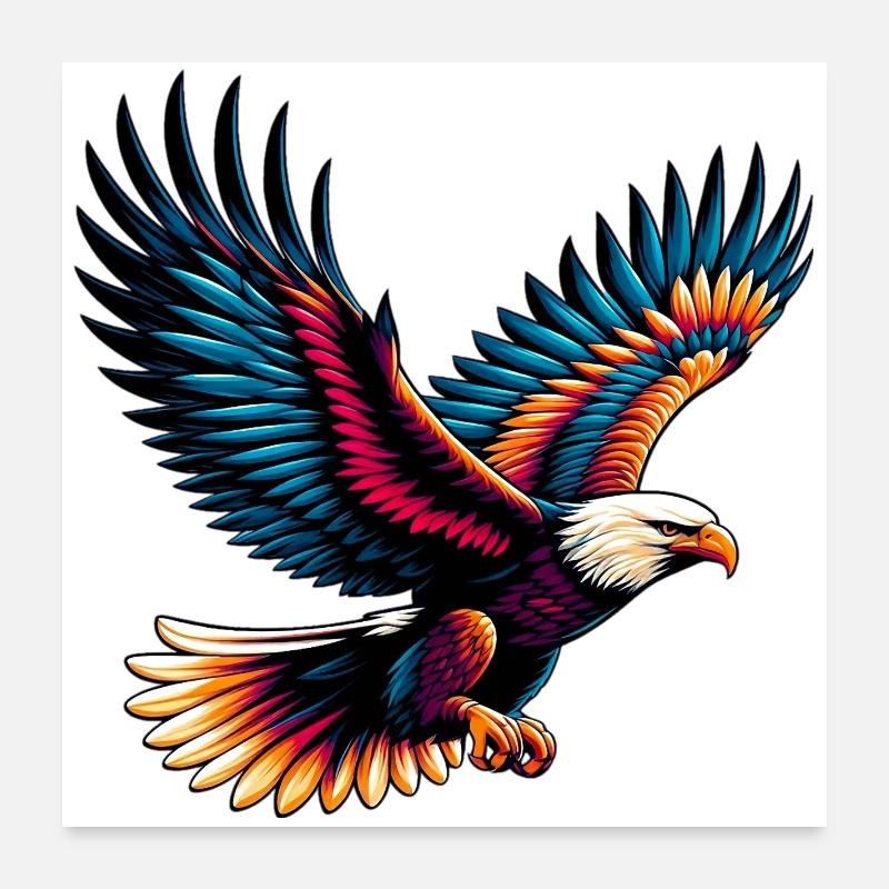 Aigle Poster 60 x 60 cm