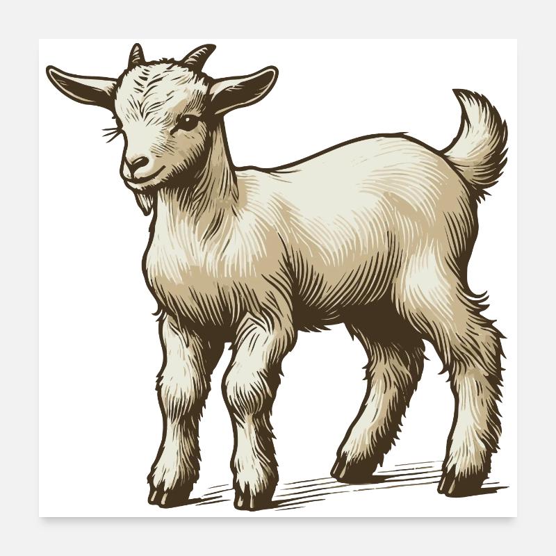 Chevreau Poster 60 x 60 cm