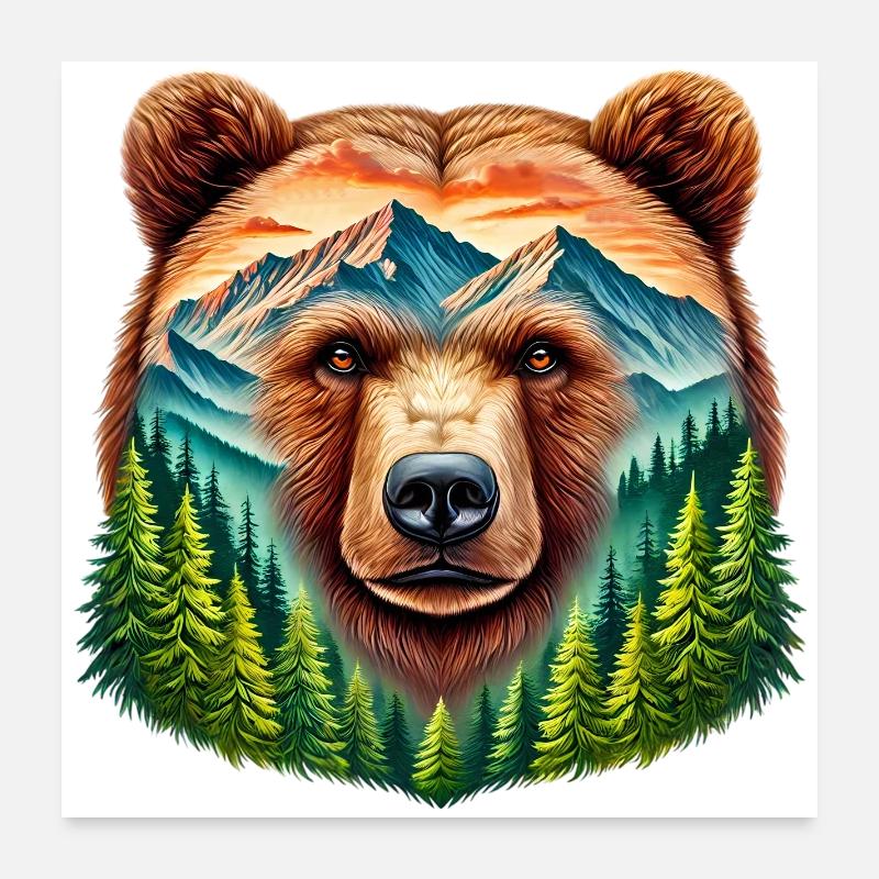 Ours Poster 60 x 60 cm