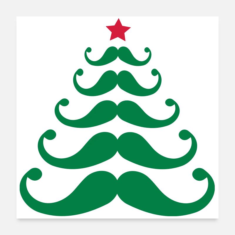 Christmas tree Poster 24" x 24" (60x60 cm)