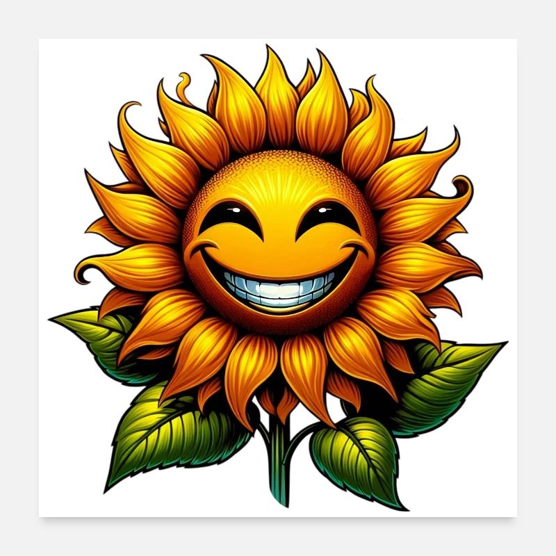 Tournesol Poster 60 x 60 cm