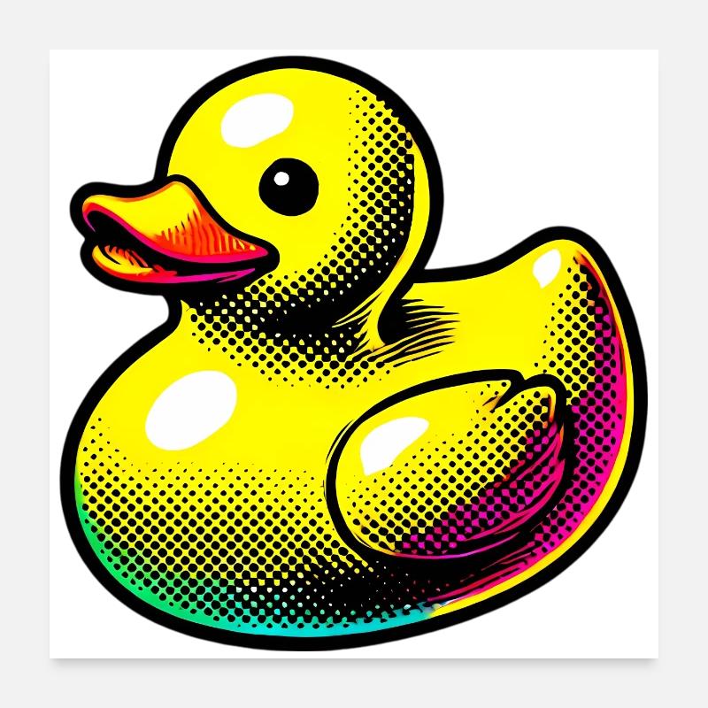 Duckling Duck Duck Duck Poster 24" x 24" (60x60 cm)