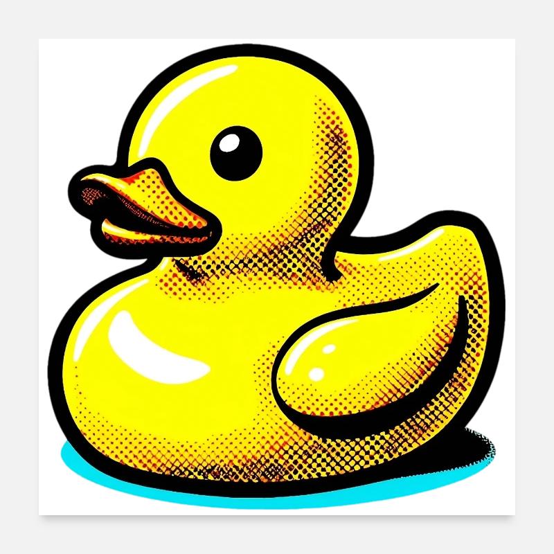 Duckling Duck Duck Duck Poster 24" x 24" (60x60 cm)