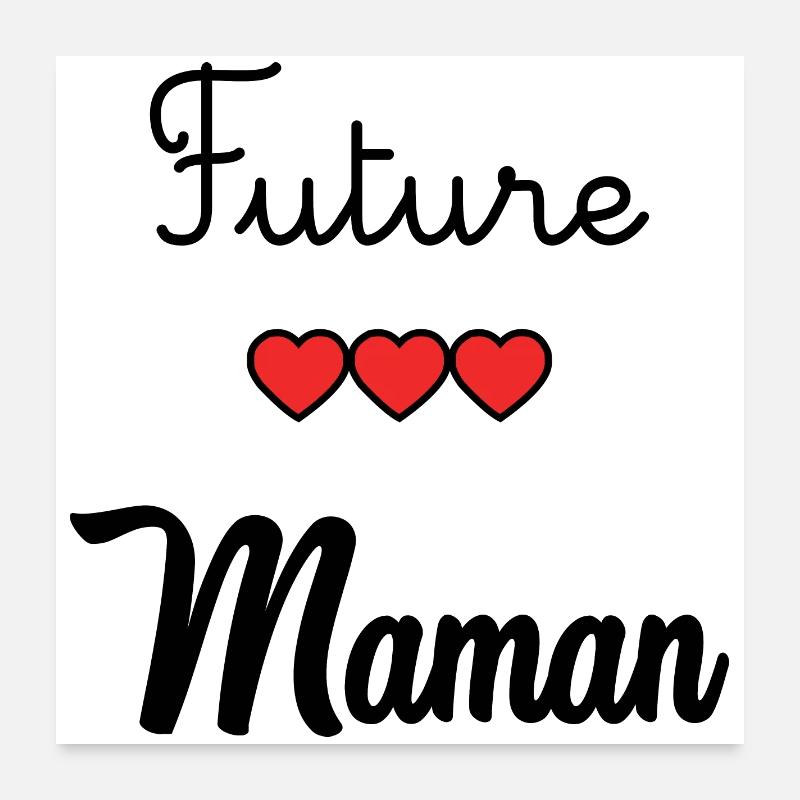 MAMA. MUTTERTAG. SCHÖNEN MUTTERTAG Poster 60x60 cm