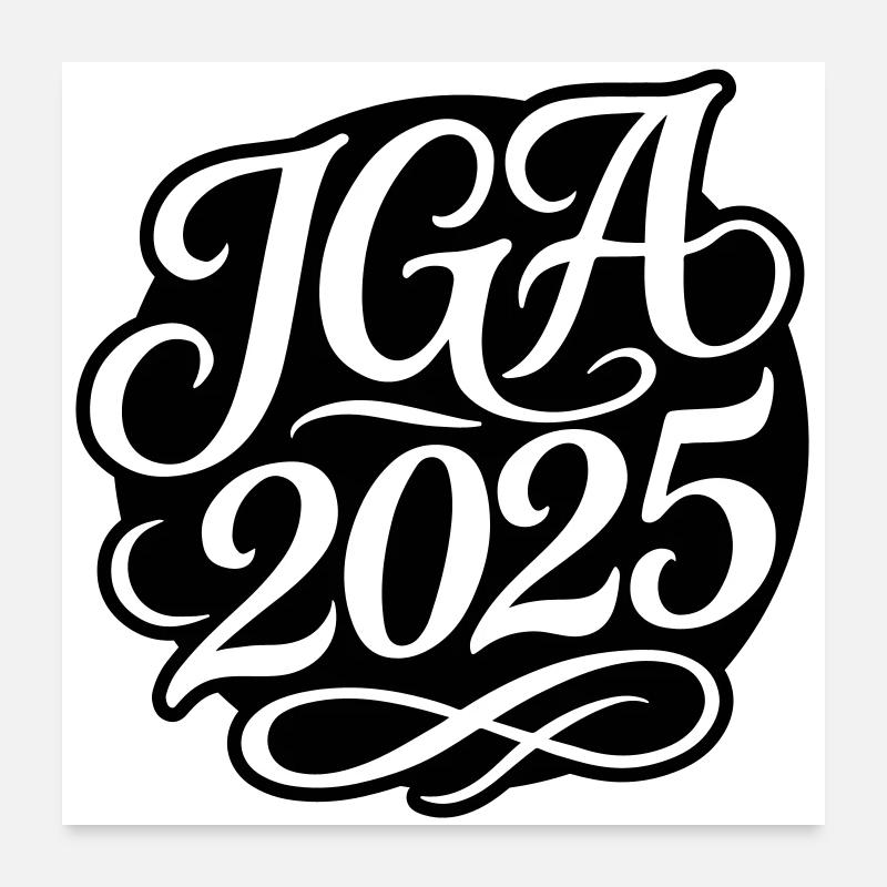 Jga 2025 Junggesellenabschied Poster 60x60 cm