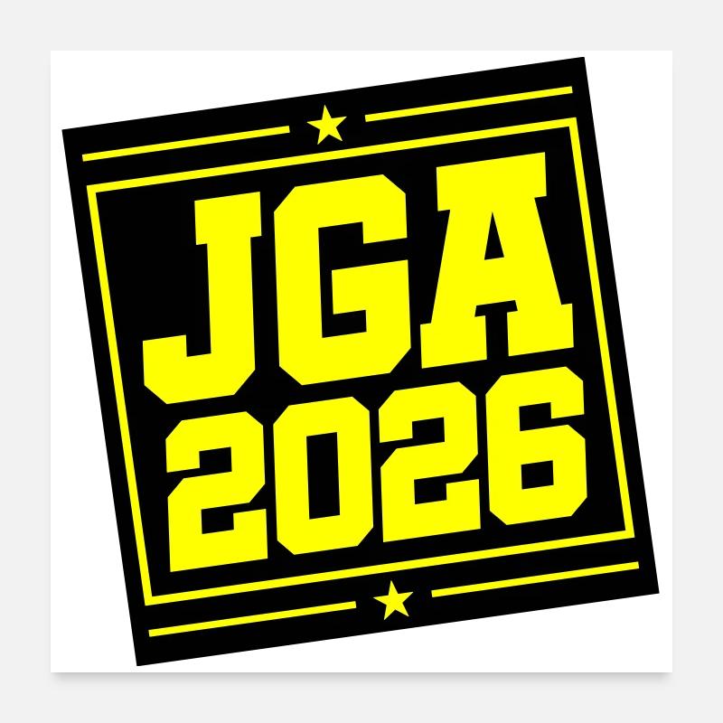 JGA 2026 Poster 60 x 60 cm