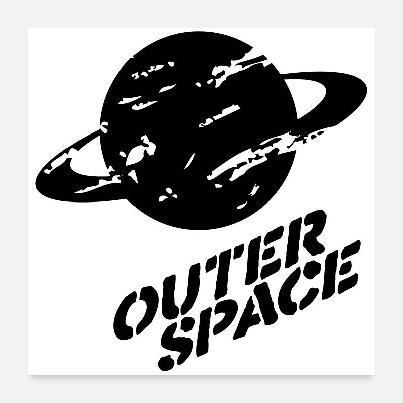 espace Poster 60 x 60 cm