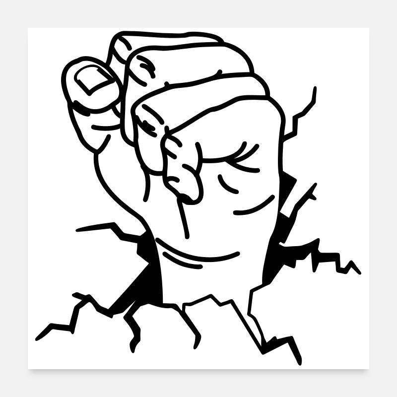 FAUST Poster 60x60 cm