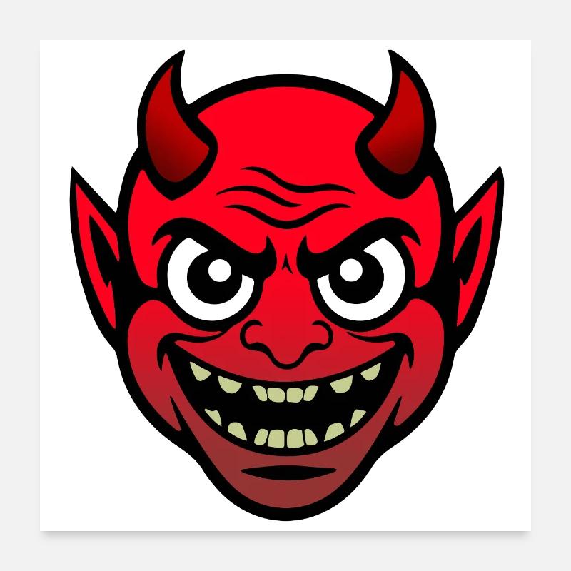 Teufel Poster 60x60 cm