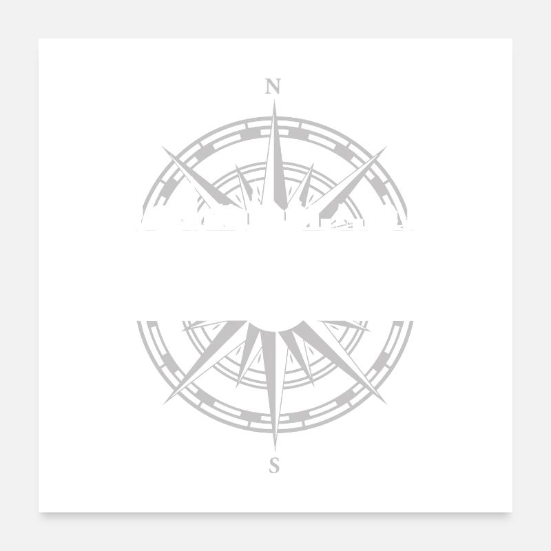 Skyline Hamm Poster 60x60 cm