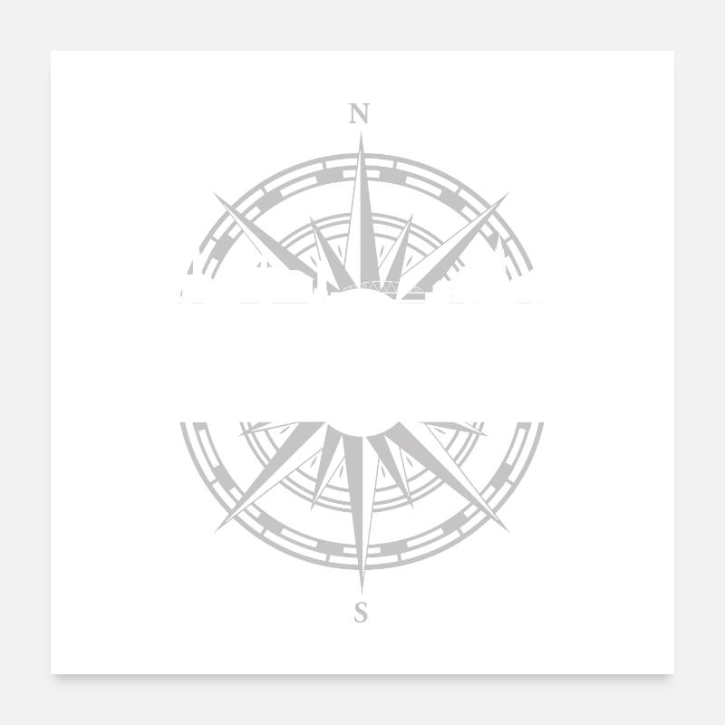 Skyline Herne Poster 60x60 cm