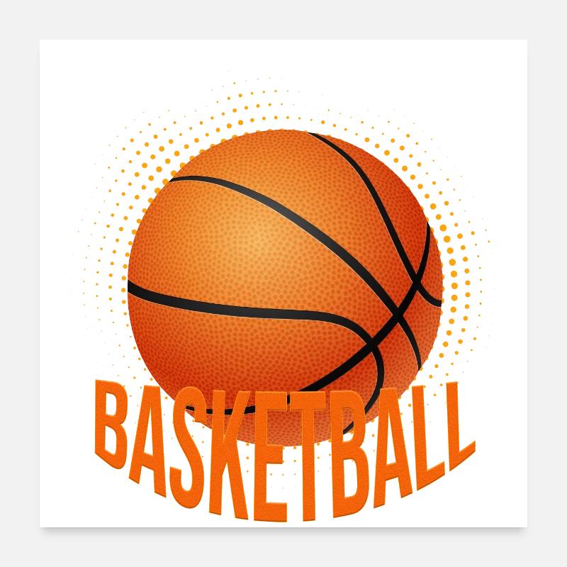 Basketball Poster 60x60 cm