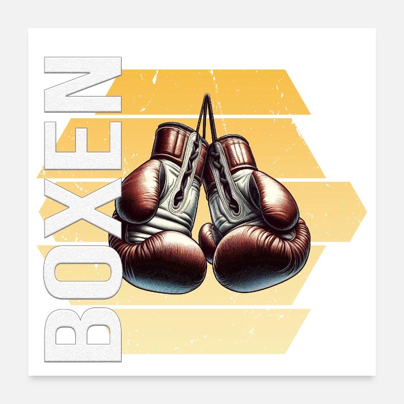 Boxen Poster 60x60 cm