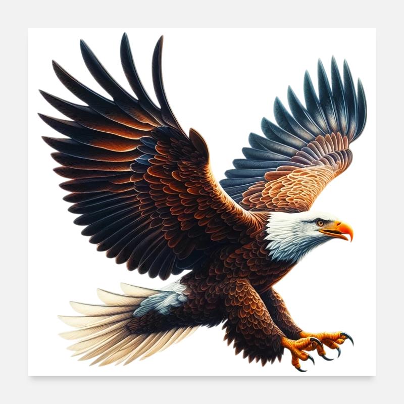 Aigle Poster 60 x 60 cm