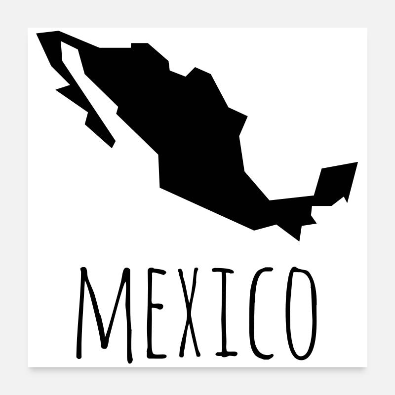mexico Poster 60x60 cm