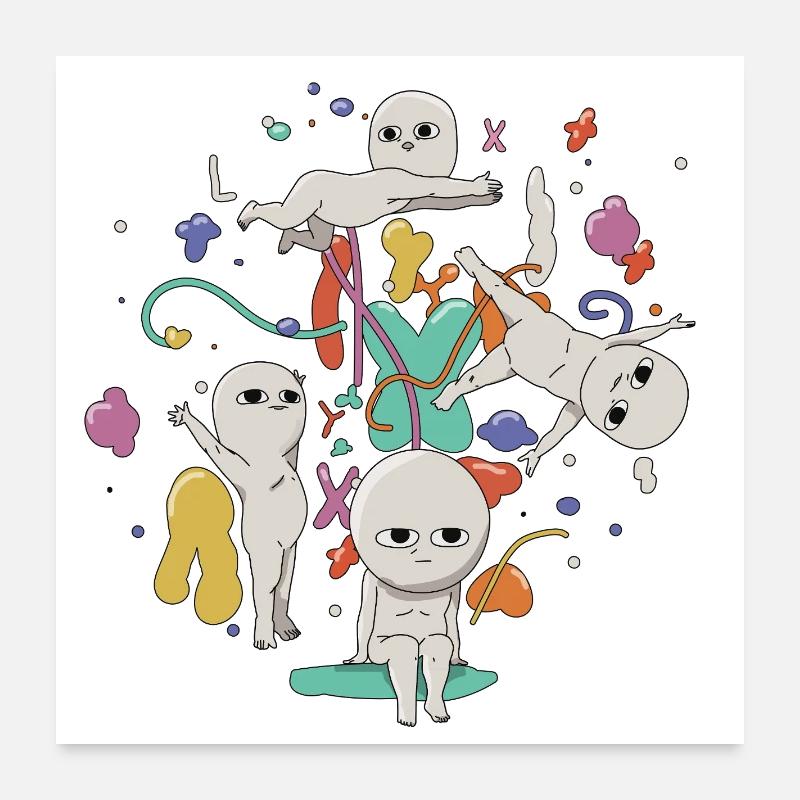hallucination Poster 24" x 24" (60x60 cm)