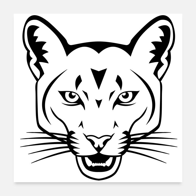 chat Poster 60 x 60 cm