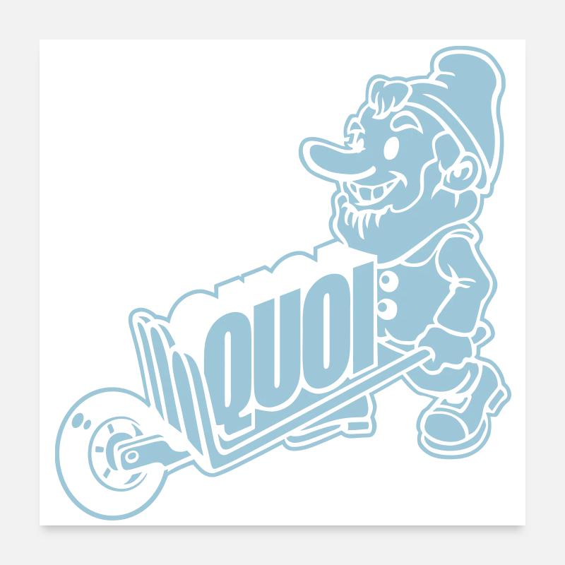 Dwarf wearing what Poster 24" x 24" (60x60 cm)