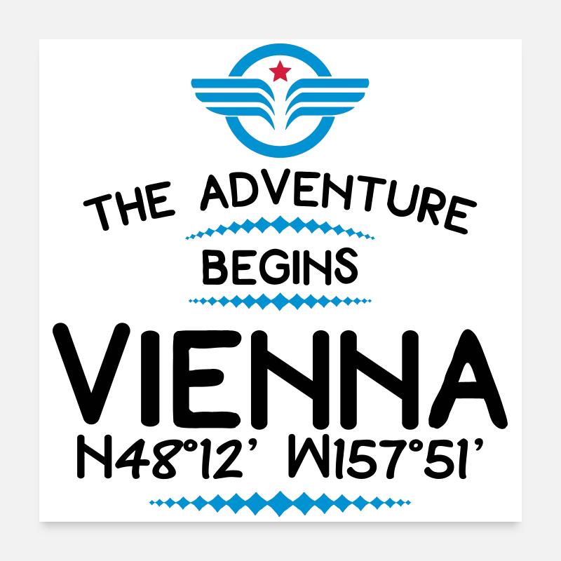 Vienna Poster 24" x 24" (60x60 cm)