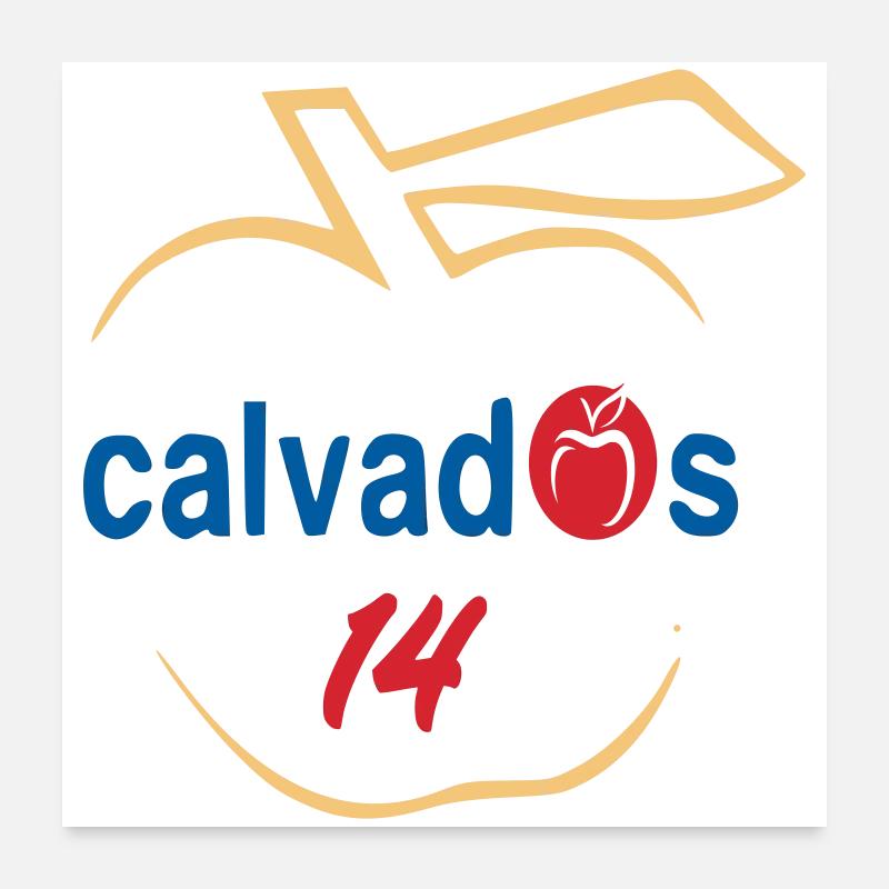 Calvados 14  Poster 60 x 60 cm
