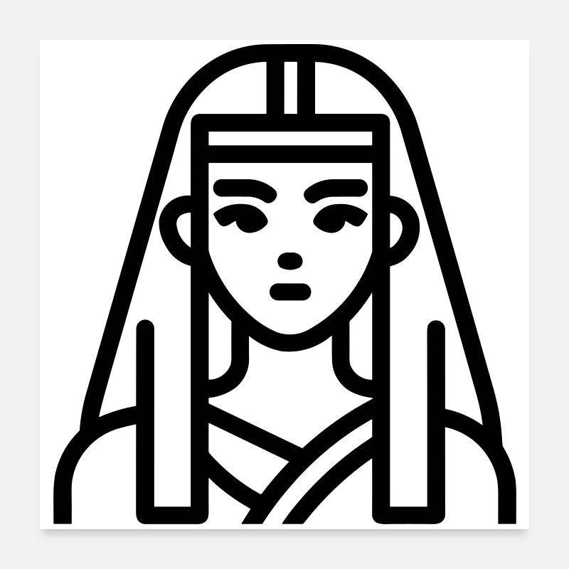 Pharao Poster 60x60 cm