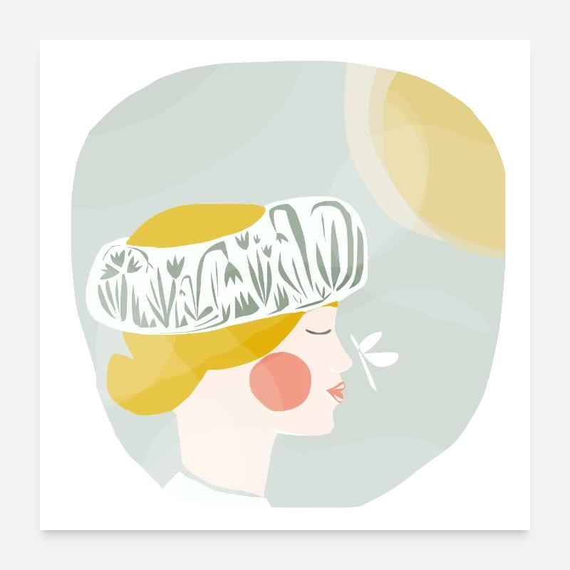 Spring sun Poster 24" x 24" (60x60 cm)