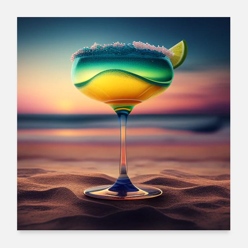 Cocktail 8 Gift Poster 24" x 24" (60x60 cm)