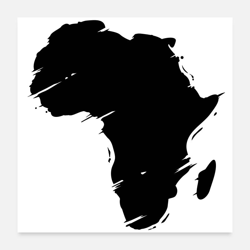 afrika Poster 24" x 24" (60x60 cm)