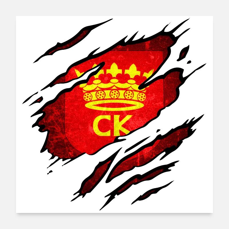 Kielce - Polen Poster 60x60 cm