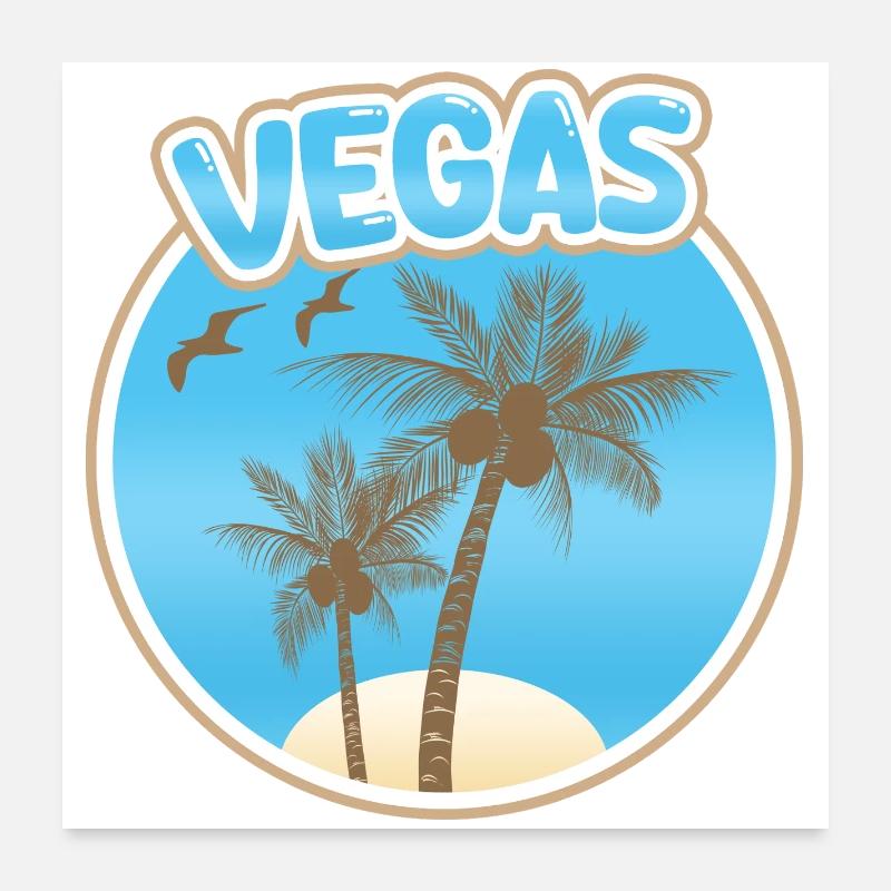 Vacation Vegas Poster 24" x 24" (60x60 cm)
