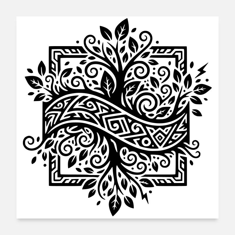 NoxstyllT1 Poster 60 x 60 cm