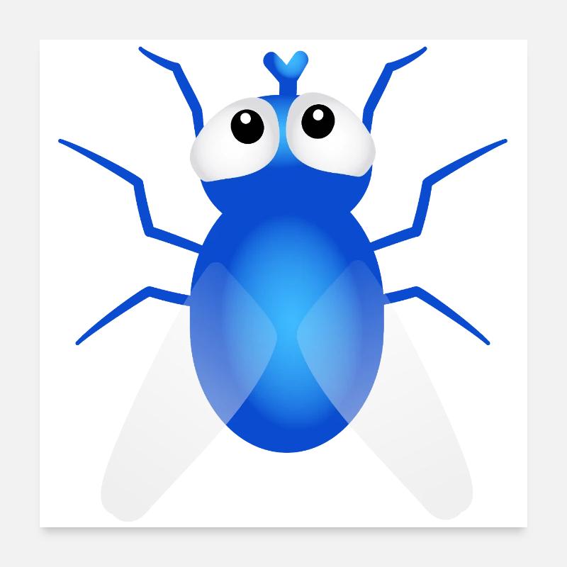 Fly Poster 24" x 24" (60x60 cm)