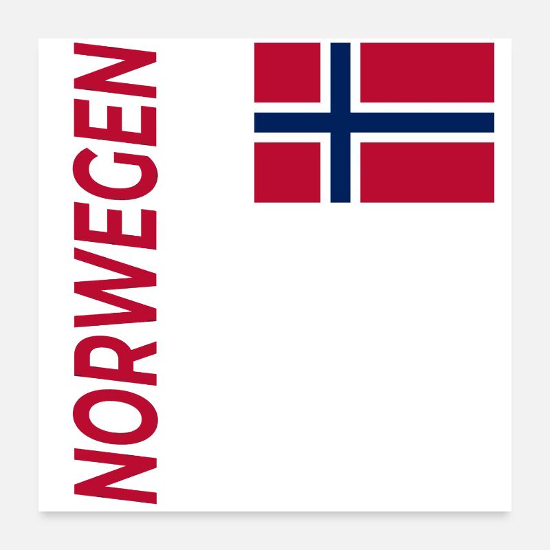 Oslo Poster 24" x 24" (60x60 cm)