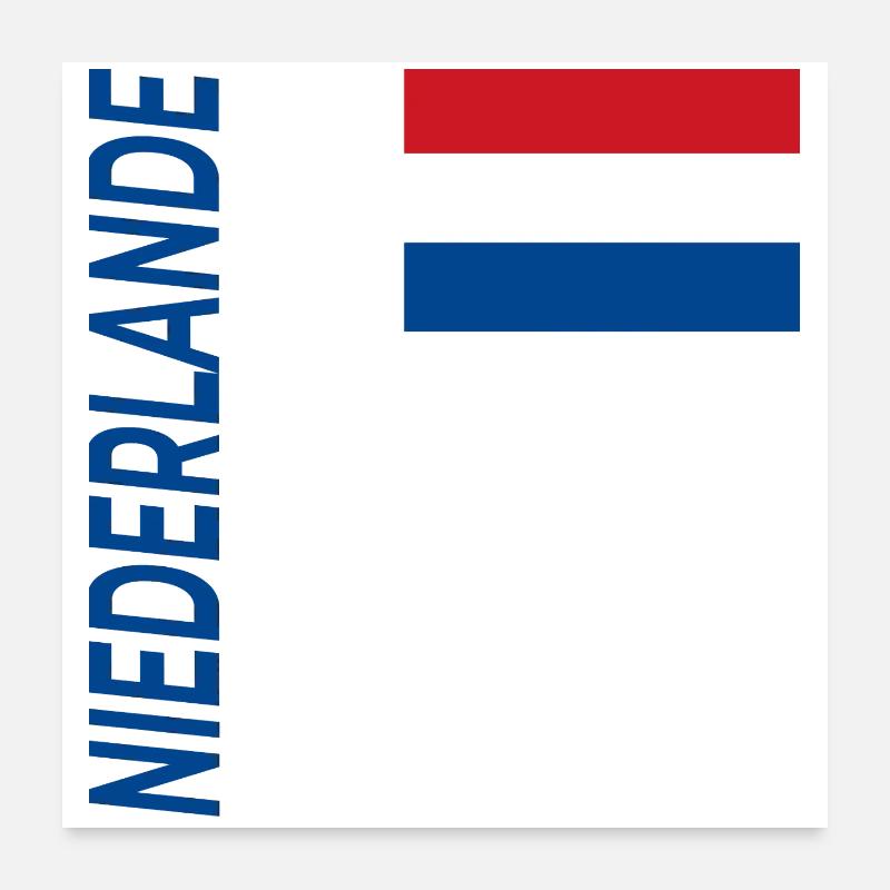 Almere Poster 60x60 cm
