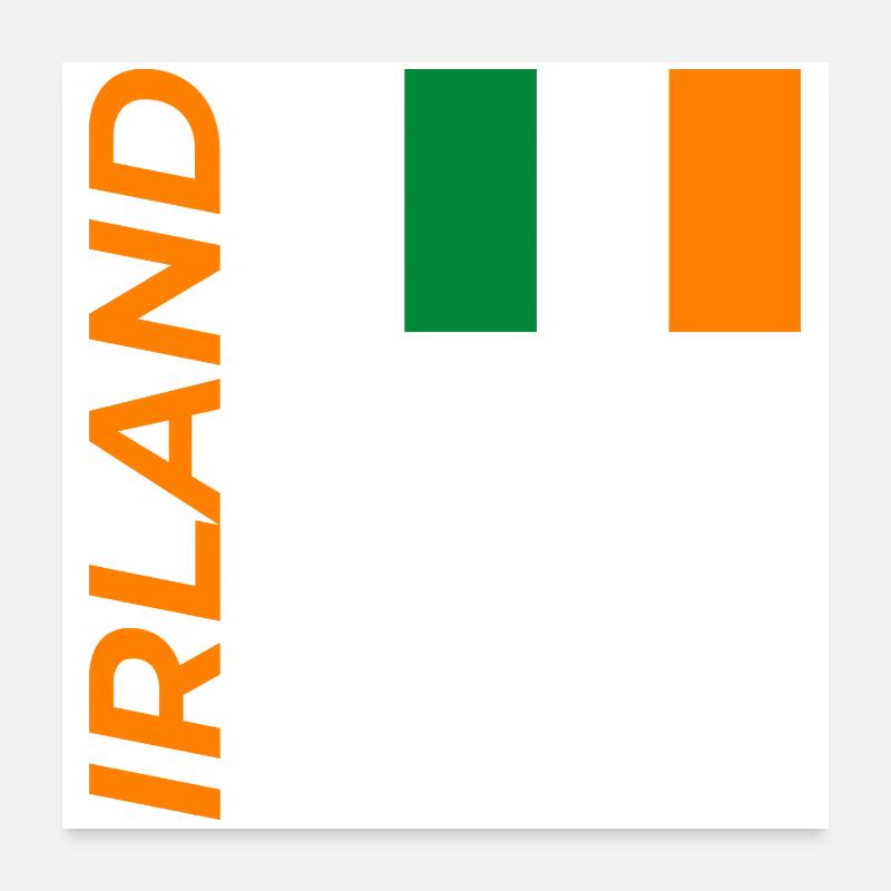 Dublin Poster 60x60 cm